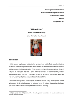 PDF version ( 835 kb ) - Federal Court of Australia