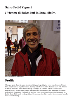 Salvo Foti-I Vigneri I Vigneri