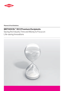 methocel&trade; dc2 - Dow Chemical