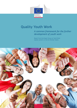 Quality Youth Work - European Commission