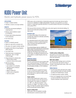 KUDU Power Unit