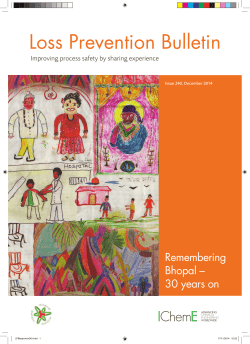 Loss Prevention Bulletin