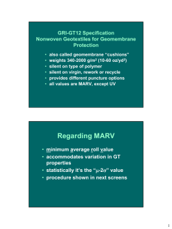 Power Point Tutorial - The Geosynthetic Institute