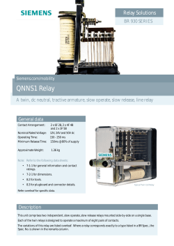 QNNS1 Relay - Siemens UK