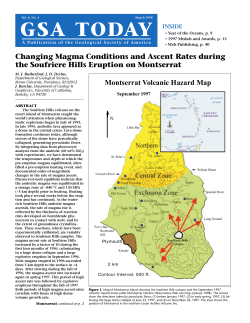 View entire issue - Geological Society of America