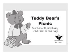 Teddy Bear`s Picnic - The Centre for Family Medicine