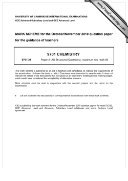 9701 chemistry - PastPapers.Co