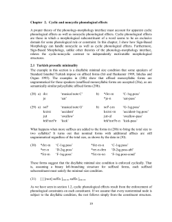 Part 2 - Rutgers Optimality Archive