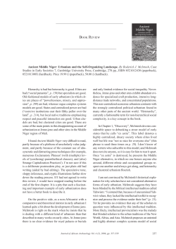 Ancient Middle Niger