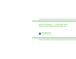 Executive Summary of the Texas River Cities Plug-in