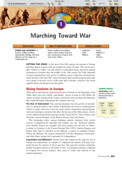 Marching Toward War