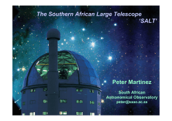 Southern African Large Telescope