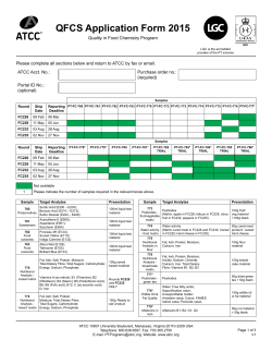 QFCS Application Form 2015