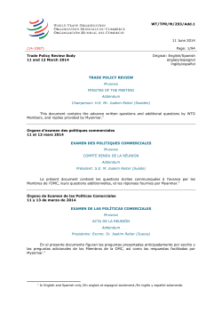 English - WTO Documents Online
