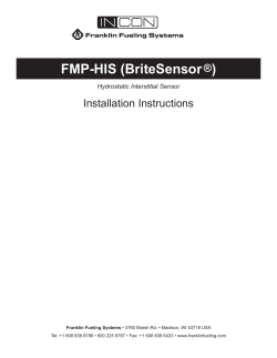 FMP-HIS (BriteSensor &reg;) - Franklin Fueling Systems