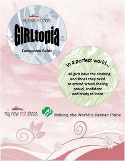 Companion Guide ...all girls have the clothing and shoes they need