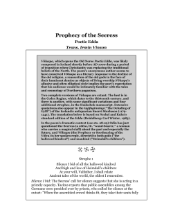 Prophecy of the Seeress