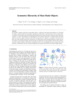 Symmetry Hierarchy of Man-Made Objects