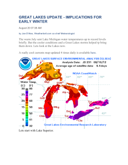 great lakes update