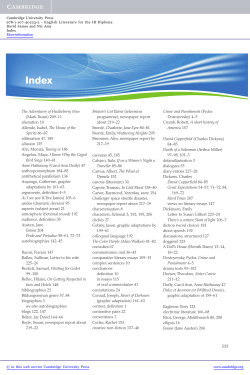 233 The Adventures of Huckleberry Finn (Mark Twain) 209&ndash;11