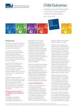 Child Outcomes - Department of Education