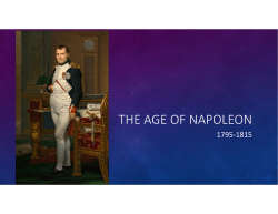 Napoleon-Industrial Revolution - Liberty Union High School District