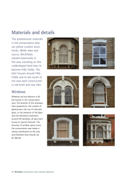 Brockley Conservation Area Character Appraisal Part 3