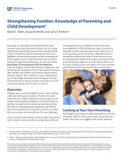 Knowledge of Parenting and Child - SmartCouples