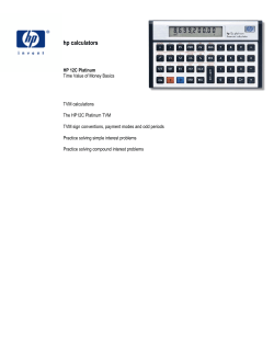 hp calculators