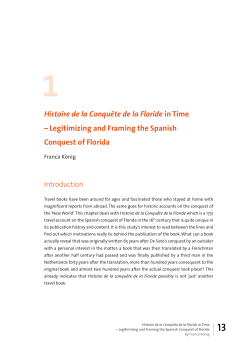 Histoire de la Conqu&ecirc;te de la Floride in Time