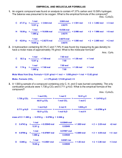CHEM 60 - El Camino College