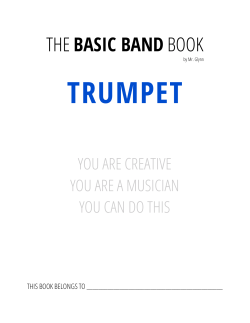 NEW BBB Trumpet - Basic Band Info