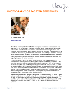 photography of faceted gemstones