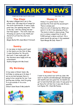 St. Mark`s News 22 - St Mark`s Senior National School