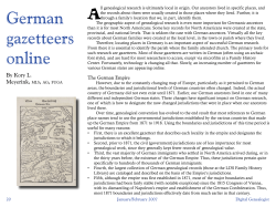 German gazetteers online