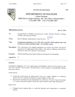 June 2016 NBWC Agenda Number 21 Page 1 of 16