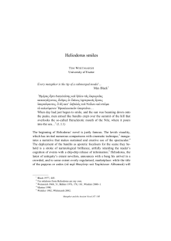 Metaphor and the Ancient Novel - Ancient Narrative Supplementum 4
