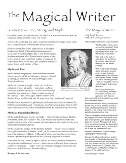 Story, Myth, and Plot