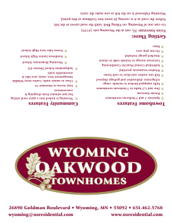 Brochure - Northstar Residential