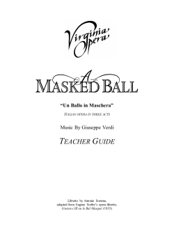 A Masked Ball