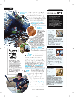 Survival of the Fittest