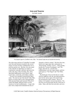 here - Tredyffrin Easttown Historical Society