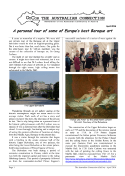 A personal tour of some of Europe`s best Baroque art
