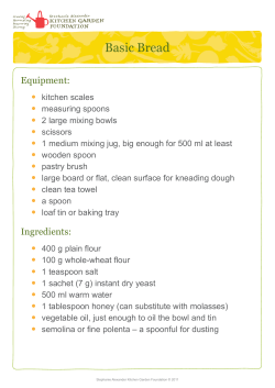 Basic Bread - kitchengardenfoundation.org.au