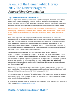 here - Friends of the Homer Library