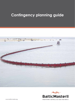 Contingency planning guide