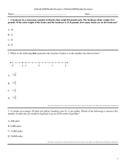 Numbers OAS Practice