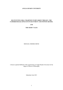 - ARRO - Anglia Ruskin Research Online