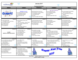 01.2017 HDM and Congregate Menus (Revised)