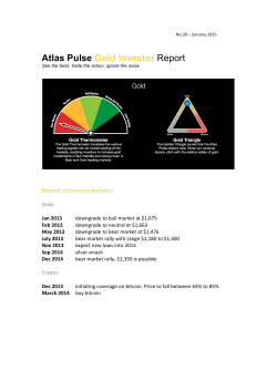 Atlas Pulse Gold Investor Report